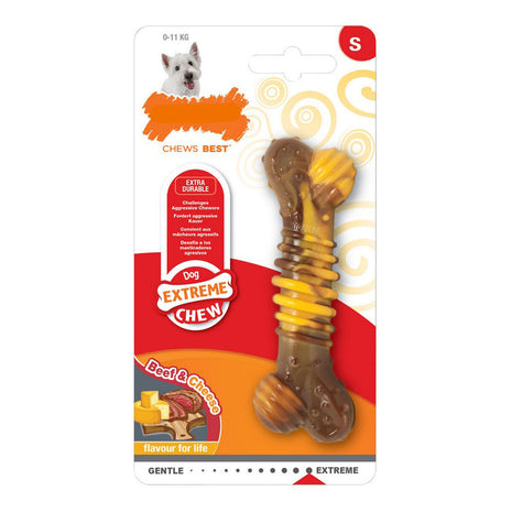 Nylabone Tuggleksak För Hundar Nylabone Dura Chew Ost Kött Naturell 20