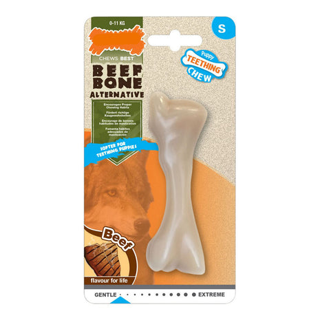 Nylabone Tuggleksak För Hundar Nylabone Beef Bone Valpar Termoplast Kött 20