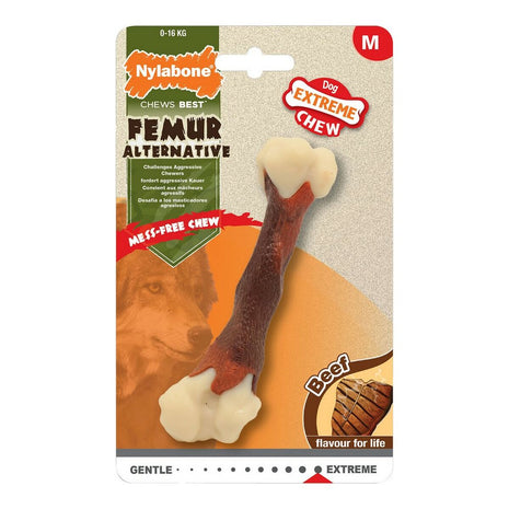 Nylabone Tuggleksak För Hundar Nylabone Extreme Chew Femur Kalvkött Kött 12