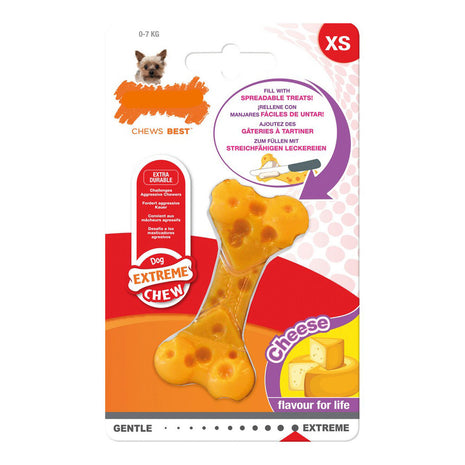 Nylabone Tuggleksak För Hundar Nylabone Dura Chew Ost Xs