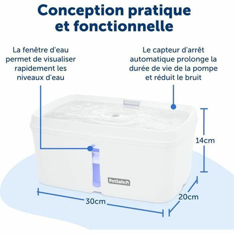 Petsafe Fontän För Husdjur Petsafe Vit