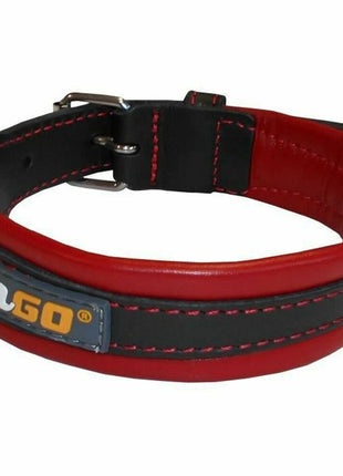 Yago Hundhalsband Yago M Svart/Röd 34-43 Cm Röd/Svart