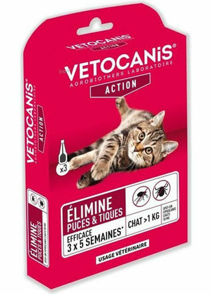 Vetocanis Mot Parasiter Vetocanis Katt 3 Antal