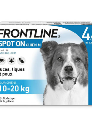 Frontline Mot Parasiter Frontline Hund 10-20 Kg 1,34 Ml 4 Antal