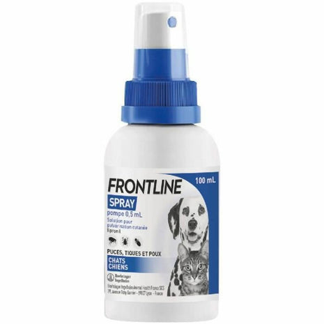 Frontline Mot Parasiter Frontline 100 Ml