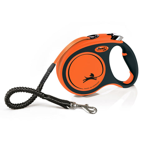 Flexi Dohundkoppel Flexi Xtreme 5 M Orange Storlek L