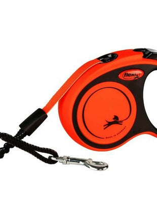 Flexi Dohundkoppel Flexi Xtreme Svart Orange 3 M