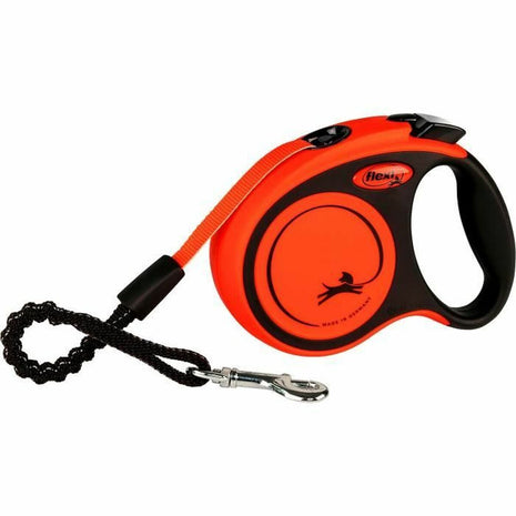 Flexi Dohundkoppel Flexi Xtreme Svart Orange 3 M