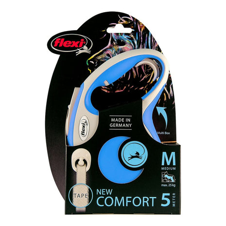 Zalman Dohundkoppel Flexi New Comfort Blå Storlek M