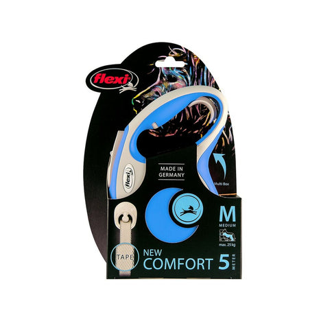 Flexi Dohundkoppel Flexi New Comfort L Blå (5 M)