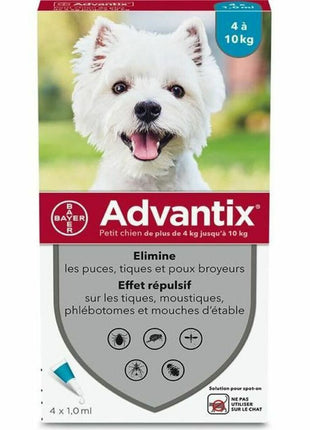 Advantix Mot Parasiter Advantix Hund 4-10 Kg 4 Antal