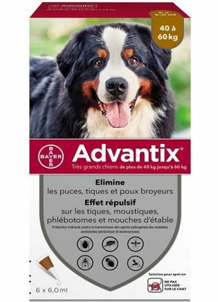 Advantix Pipett För Hundar Advantix 40-60 Kg