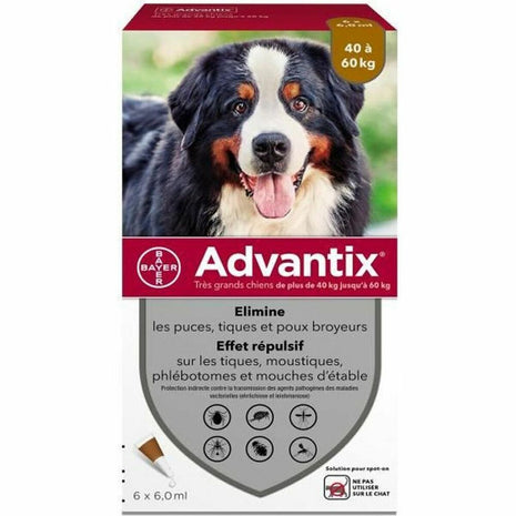 Advantix Pipett För Hundar Advantix 40-60 Kg