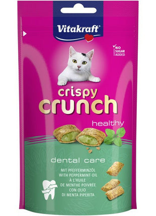 Vitakraft Snack For Cats Vitakraft Crispy Crunch Mint Kött Fåglar 60 G