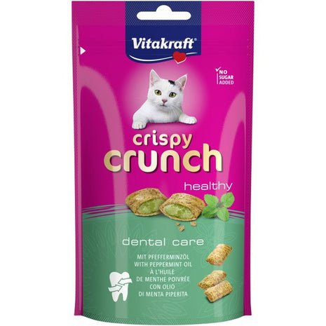 Vitakraft Snack For Cats Vitakraft Crispy Crunch Mint Kött Fåglar 60 G