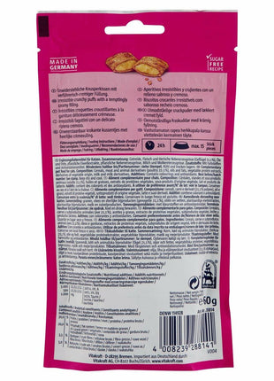 Vitakraft Snack For Cats Vitakraft Crispy Crunch Fåglar 60 G