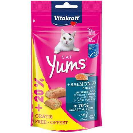 Vitakraft Snack For Cats Vitakraft Yums Salmon