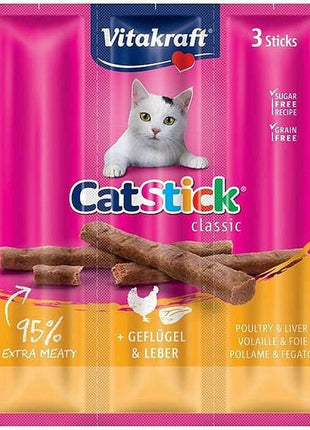 Vitakraft Snack For Cats Vitakraft Catstick Mini Fåglar