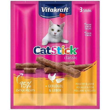 Vitakraft Snack For Cats Vitakraft Catstick Mini Fåglar