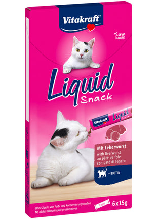 Vitakraft Snack For Cats Vitakraft Liquid Kyckling