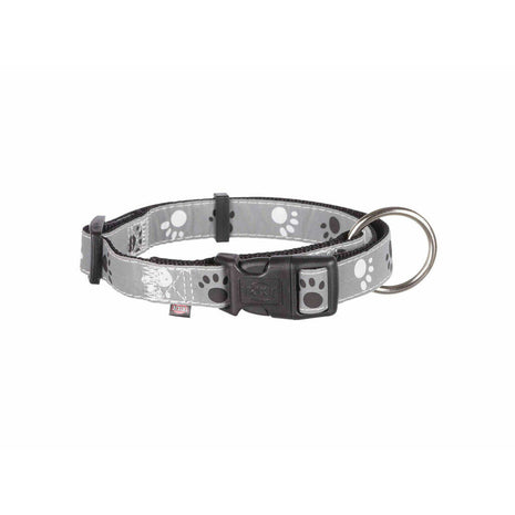 Trixie Hundhalsband Trixie Silver Reflect Svart Grå Xs/S 22-35 Cm