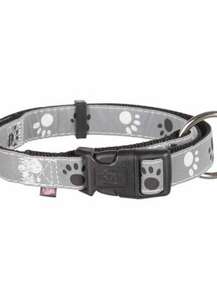 Trixie Hundhalsband Trixie Silver Reflect Svart Grå Xs/S 22-35 Cm