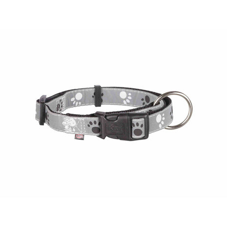 Trixie Hundhalsband Trixie Silver Reflect Svart Grå M/L 35-55 Cm