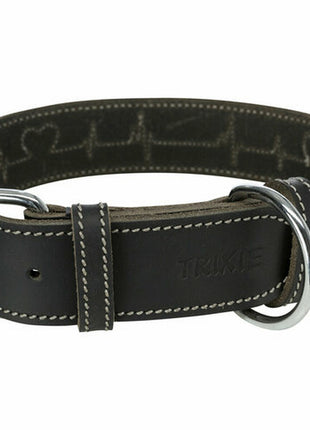 Trixie Hundhalsband Trixie Heartbeat Svart S/M 34-40 Cm