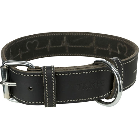 Trixie Hundhalsband Trixie Heartbeat Svart L 47-55 Cm