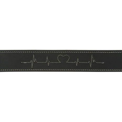 Trixie Hundhalsband Trixie Heartbeat Svart L 47-55 Cm