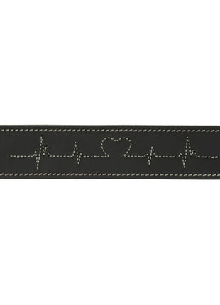 Trixie Hundhalsband Trixie Heartbeat Svart L/Xl 55-65 Cm