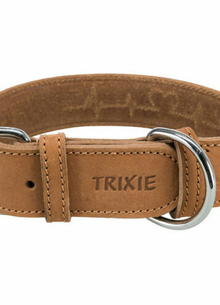 Trixie Hundhalsband Trixie Heartbeat Brun S/M 34-40 Cm