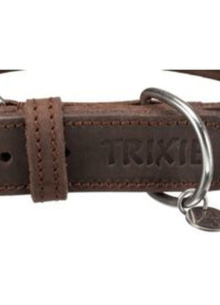 Trixie Hundhalsband Trixie Rustic Grå M/L 42-48 Cm