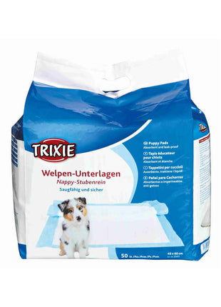 Trixie Träningsunderlägg För Valp Trixie Puppy Nappy 40 X 60 Cm 50 Antal