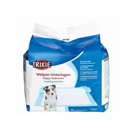 Trixie Träningsunderlägg För Valp Trixie Puppy Nappy 40 X 60 Cm 50 Antal