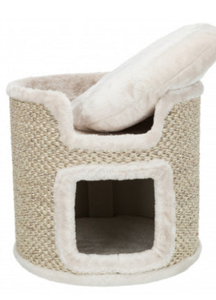 Trixie Kattsäng Trixie Tour Ria Beige Ljusgrå Sisal Ø 37 Cm