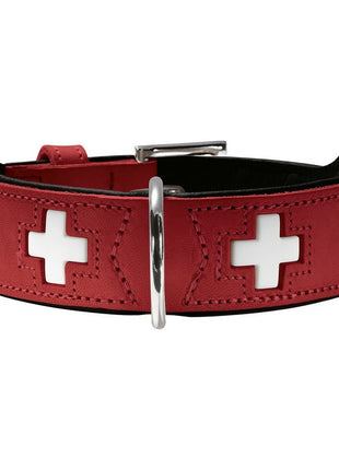 Hunter Hundhalsband Hunter Swiss Röd/Svart (35-39.5 Cm)