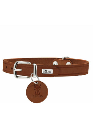 Hunter Hundhalsband Hunter Aalborg Brun Xs 24-29 Cm