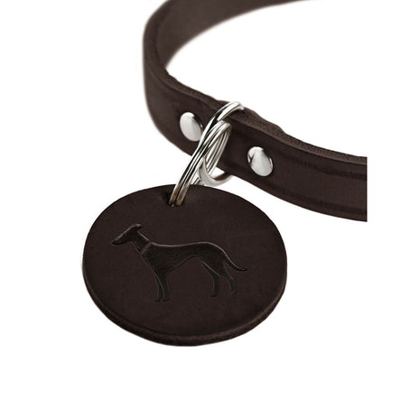 Hunter Hundhalsband Hunter Aalborg Choklad S/M 37-43 Cm