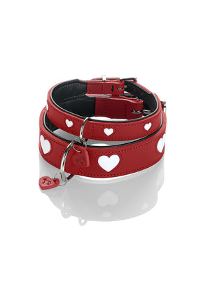 Hunter Hundhalsband Hunter Love Röd Xs 24-28 Cm