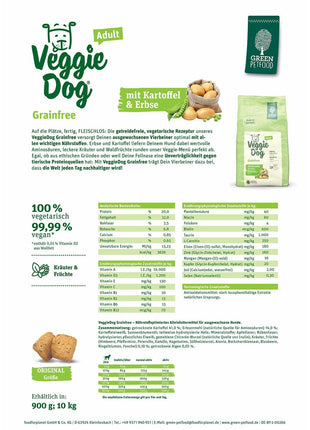 Green Petfood Foder Green Petfood Potatis Ärter 10 Kg