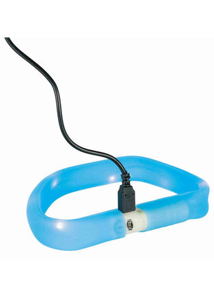 Trixie Led-Halsband För Husdjur Trixie Flash Usb Blå M/L