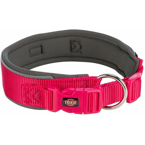 Trixie Hundhalsband Trixie Premium Grafit Fuchsia L 46-55 Cm