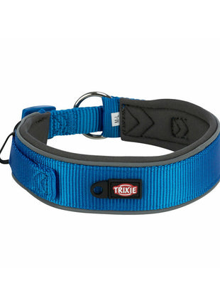 Trixie Hundhalsband Trixie Premium Grafit Koboltblått S/M 33-42 Cm