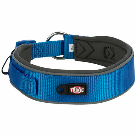 Trixie Hundhalsband Trixie Premium Grafit Koboltblått S/M 33-42 Cm