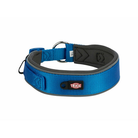 Trixie Hundhalsband Trixie Premium Grafit Koboltblått M/L 40-48 Cm