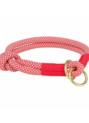 Trixie Hund Utbildning Kragar Trixie Soft Rope Röd Kräm Xs/S 30 Cm