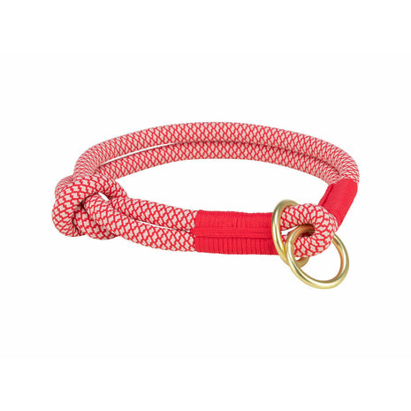 Trixie Hund Utbildning Kragar Trixie Soft Rope Röd Kräm Xs/S 30 Cm