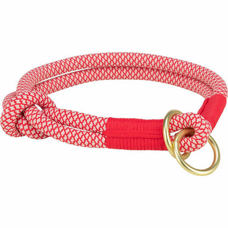 Trixie Hund Utbildning Kragar Trixie Soft Rope Röd Kräm Xs/S 30 Cm