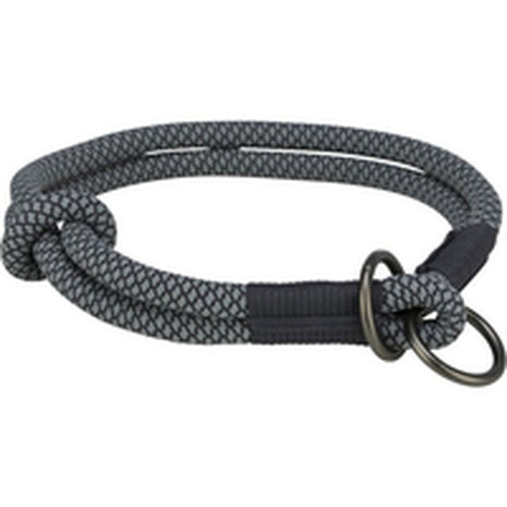 Trixie Hund Utbildning Kragar Trixie Soft Rope Svart Grå S 35 Cm